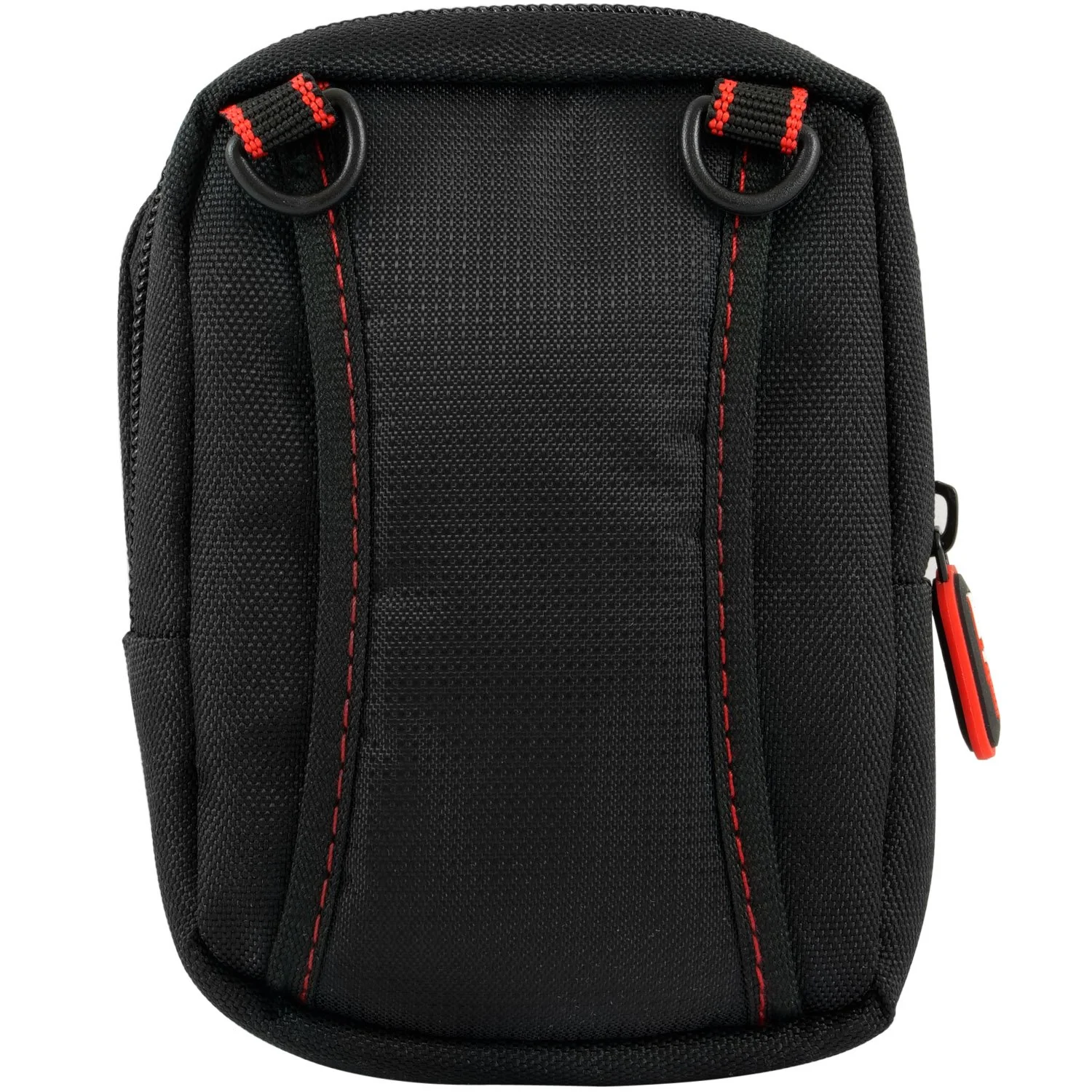 Deco Photo Point and Shoot Field Bag Camera Case (Black/Red) - PNS100BK - Image 5