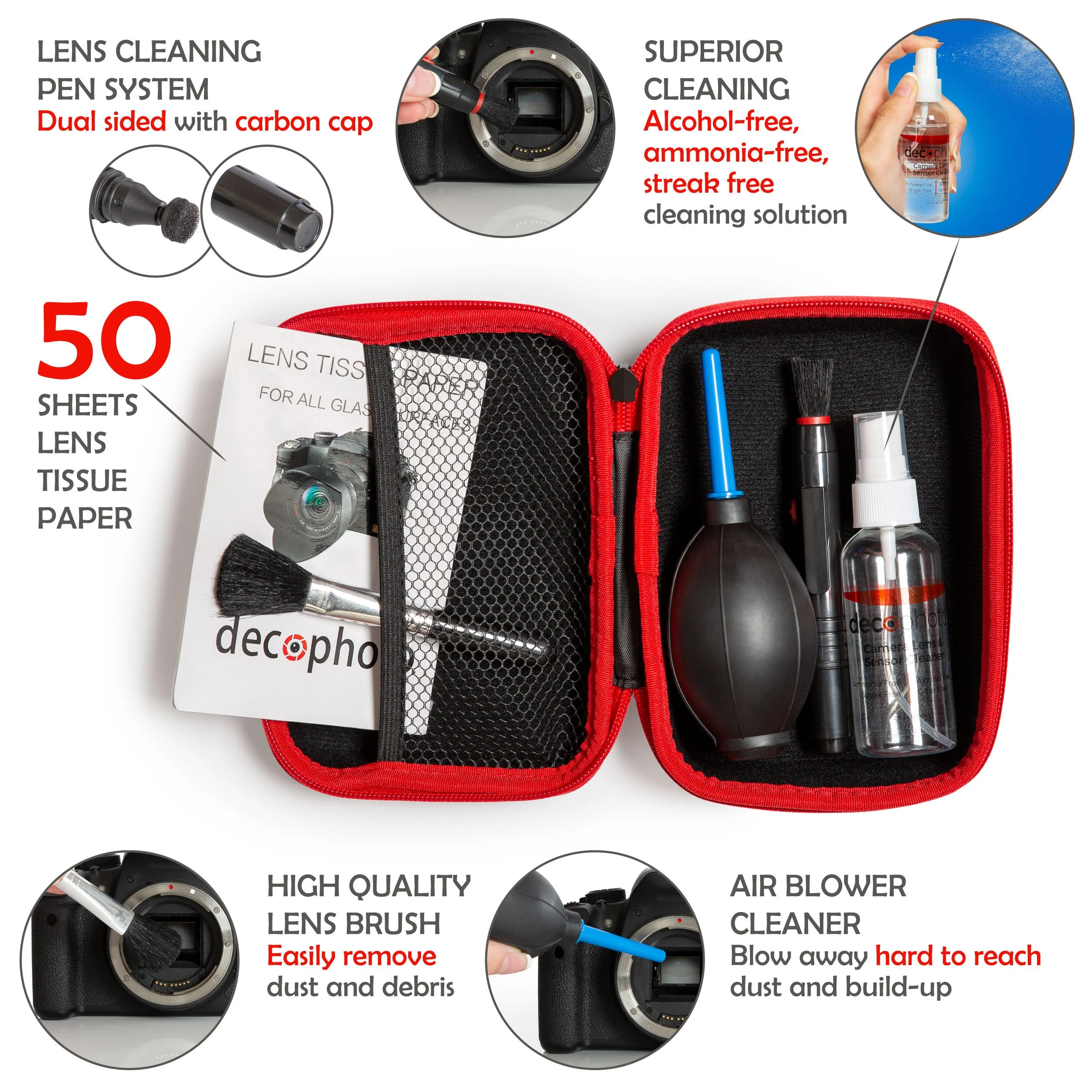 Deco Gear Pro Photographer Video Recording Bundle for DSLR & Mirrorless Cameras - Image 18