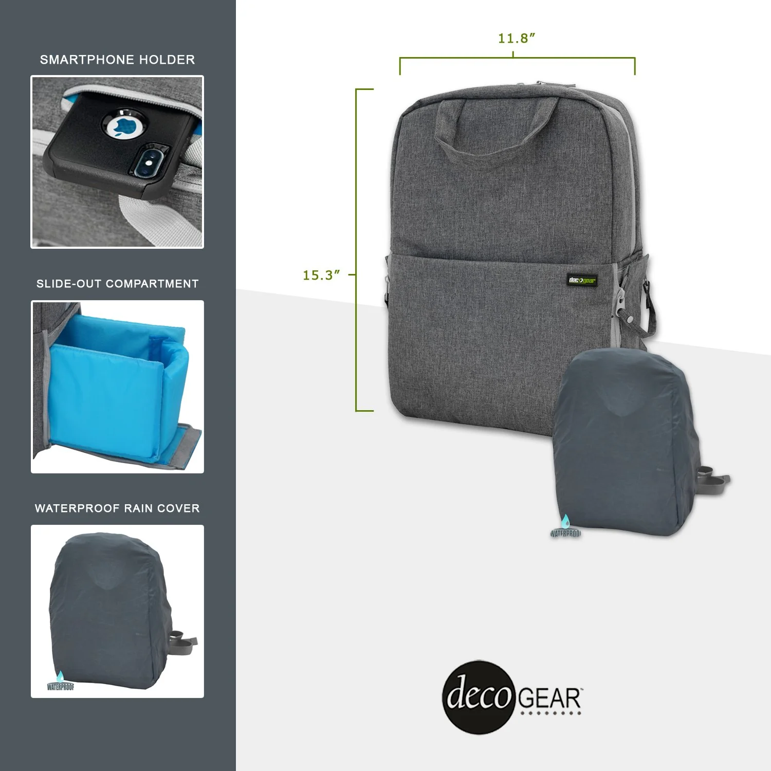 Deco Gear Pro Photographer Video Recording Bundle for DSLR & Mirrorless Cameras - Image 27