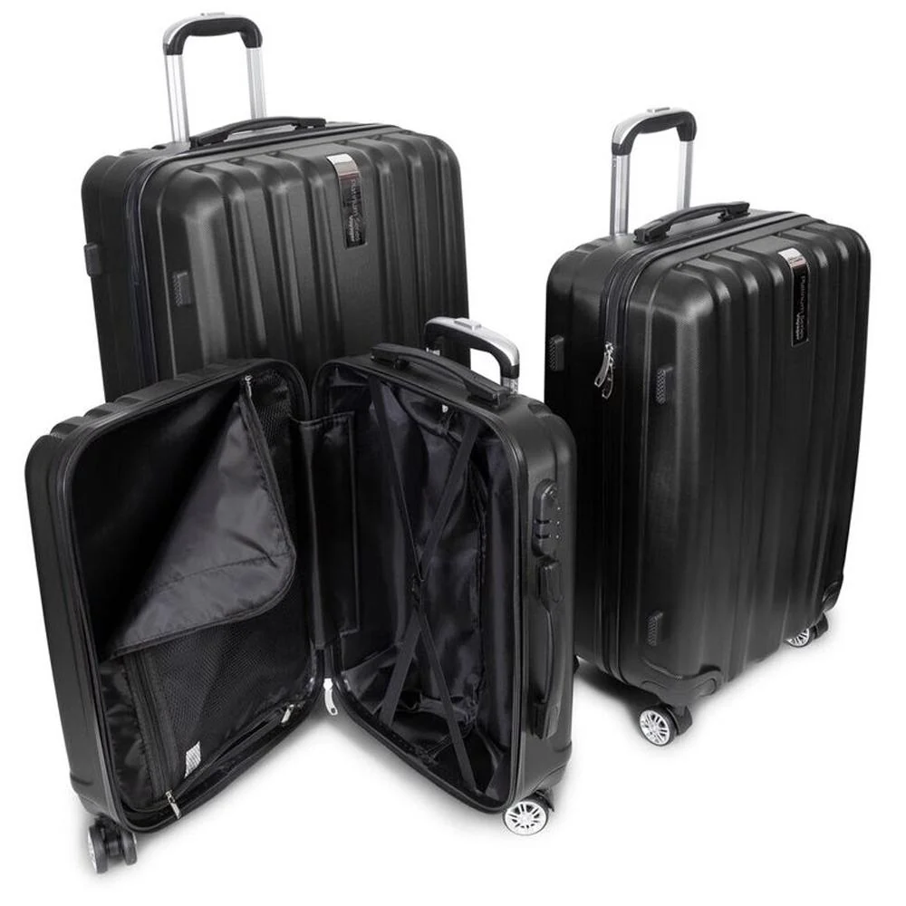 Deco Gear Travel Elite Series - 3pc Luggage Set with Speaker Backpack & 10pc Accessory Kit - Image 4