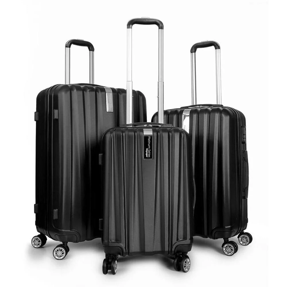 Deco Gear Travel Elite Series 3Pc Spinner Luggage Set (20",24",28") w/ 10Pc Accessory Kit - Image 2