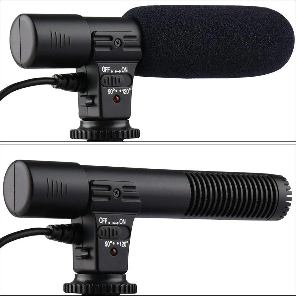 Deco Gear Universal Mini Condenser Shotgun Microphone - MCSM100BK - Open Box - Image 6