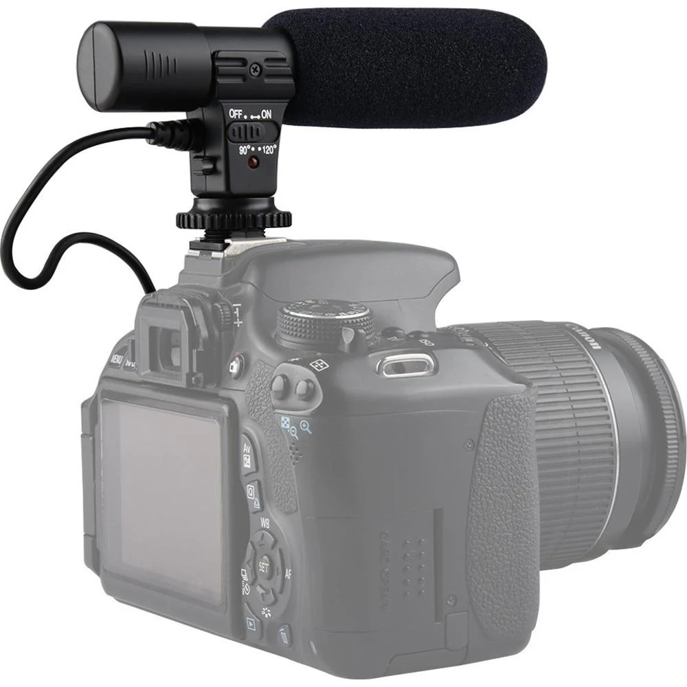 Deco Gear Universal Mini Condenser Shotgun Microphone Open Box + 1 Year Warranty - Image 7