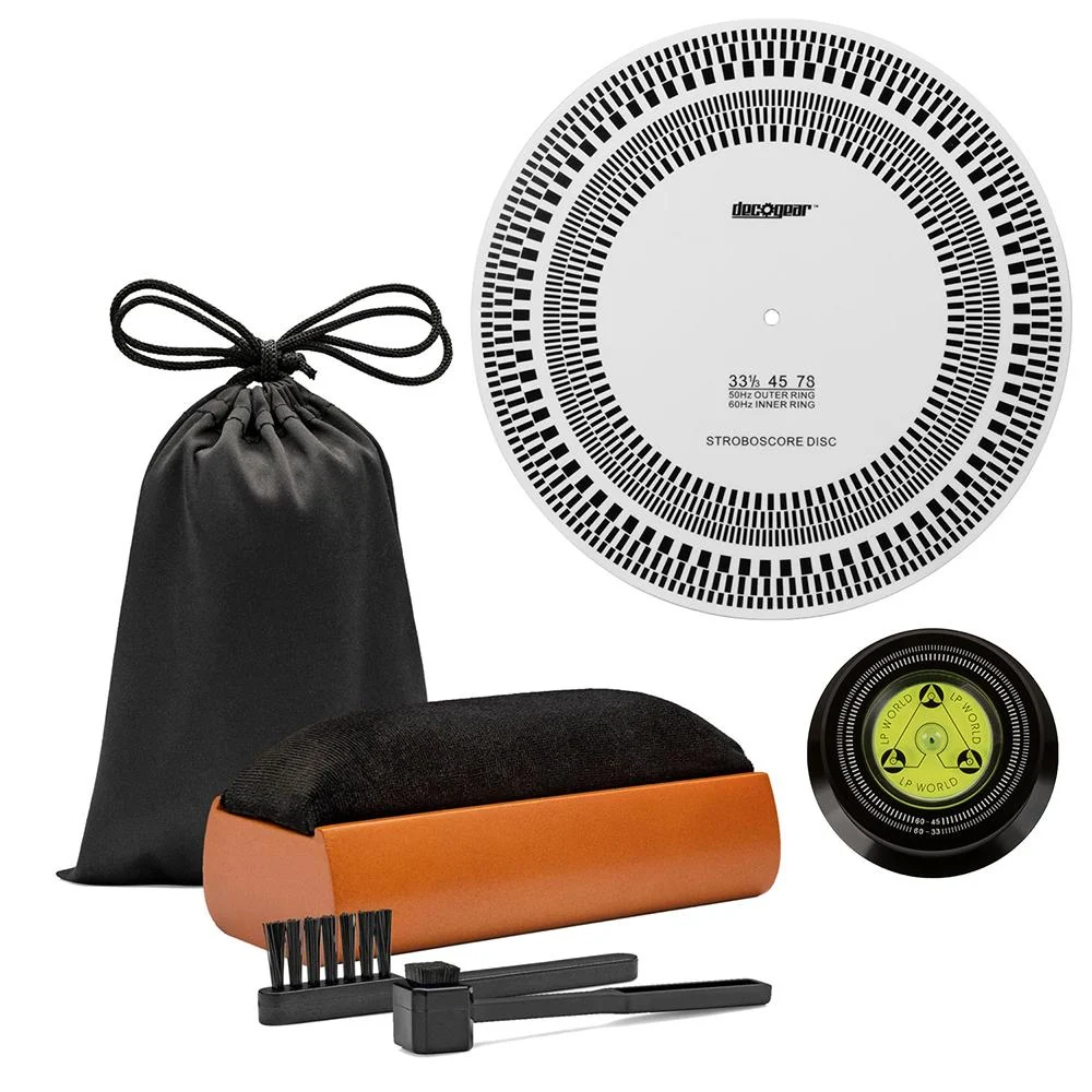 Deco Gear Vinyl Care Bundle with Audio-Technica Record Care Solution - Image 2