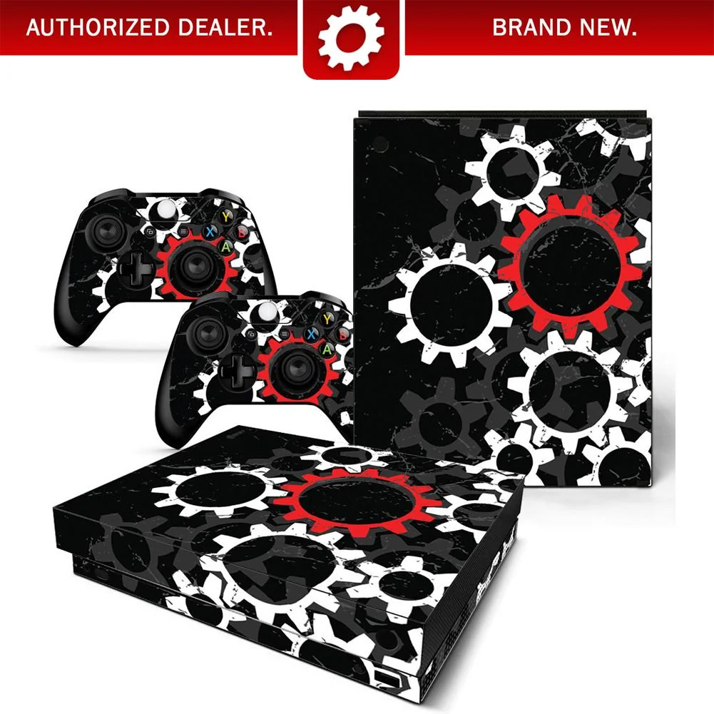Deco Gear Vinyl Skin Sticker Cover Decal for Microsoft Xbox One X Console and Controllers - Image 4