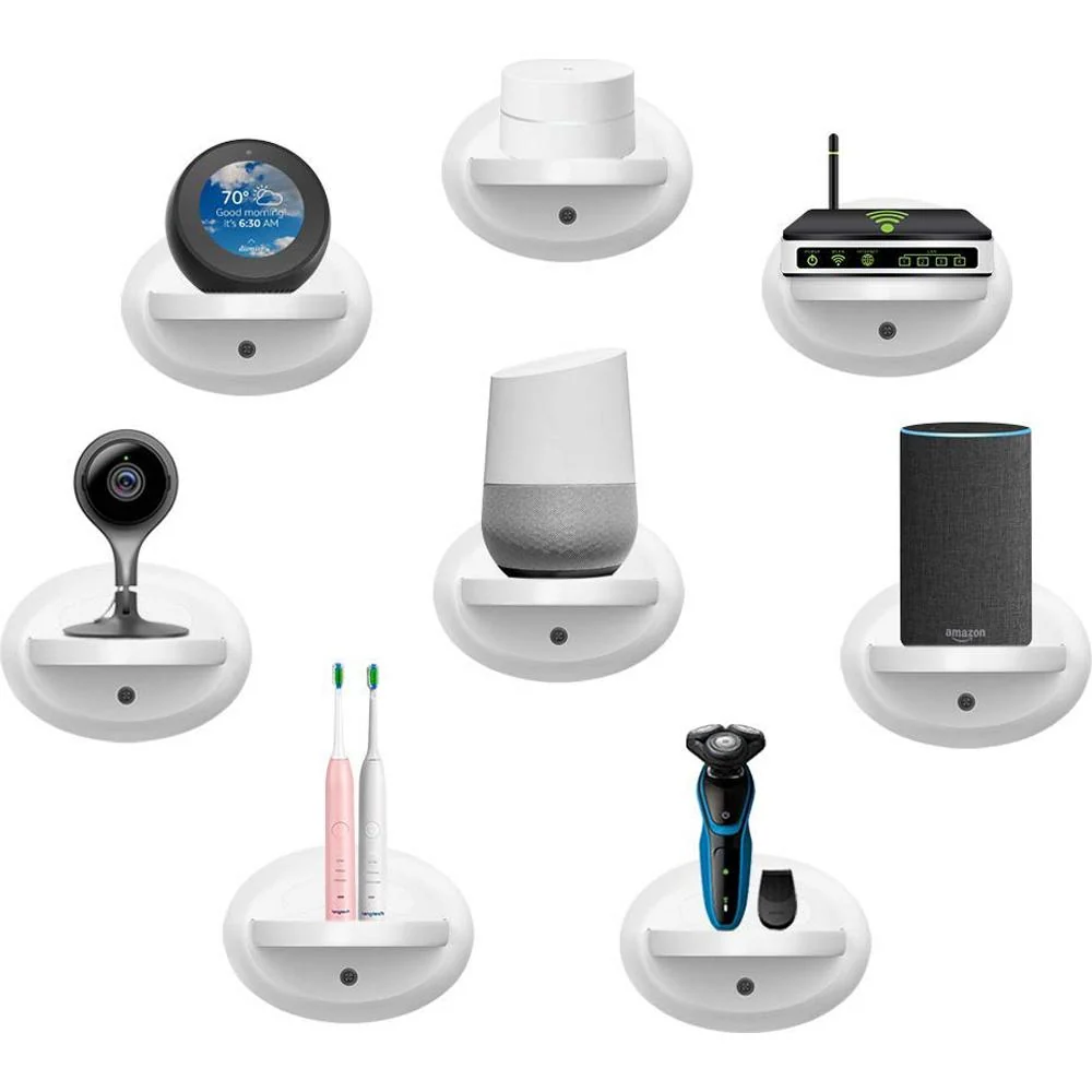 Deco Gear Wall Mount Shelf Stand for Google Home, Speaker and More Open Box - Image 3