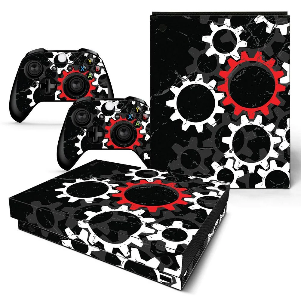 Deco Gear Xbox Accessory Kit with 3-in-1 Vertical Stand, Thumb Grips, and XB1X Skin Decal - Image 6