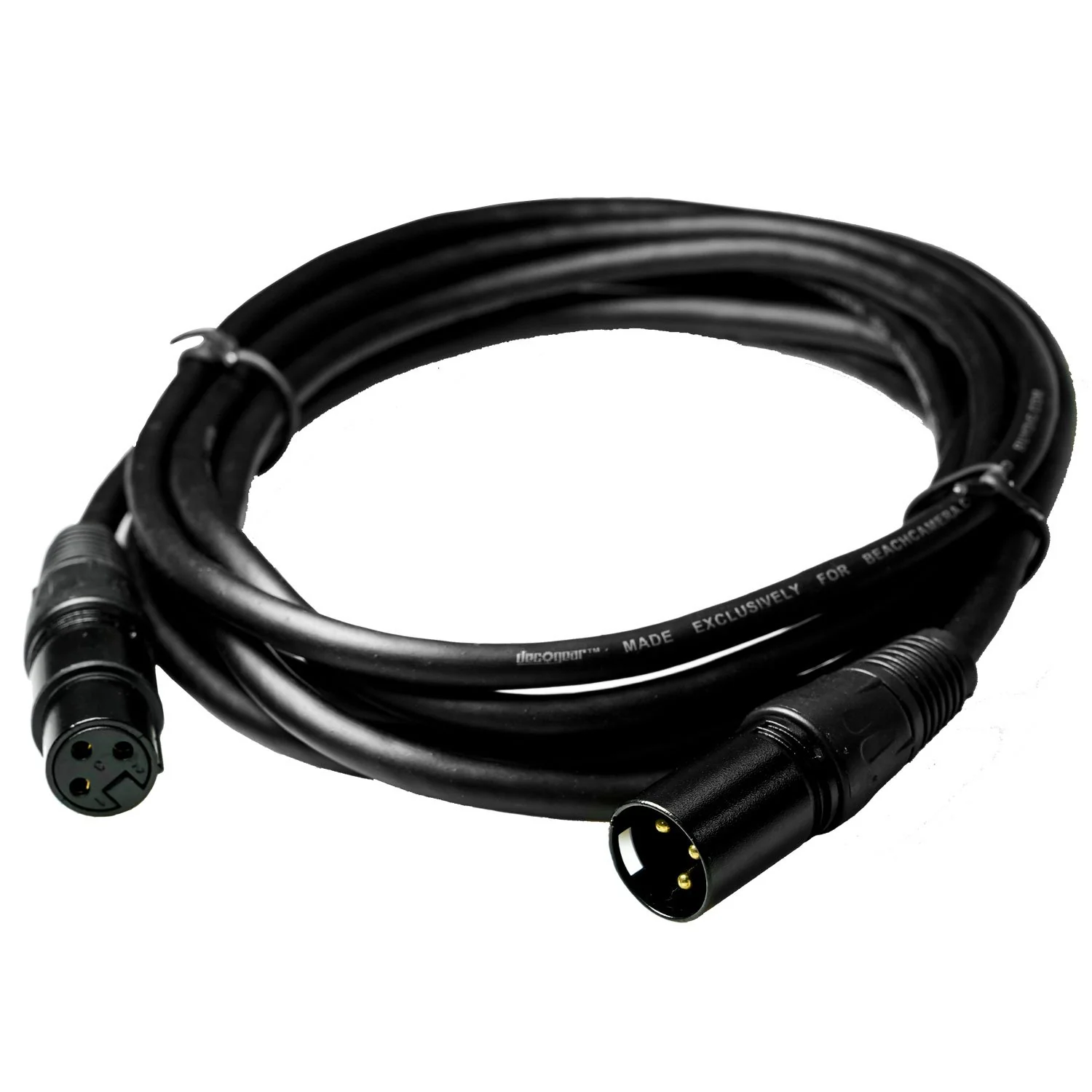 Deco Gear XLR 10' Male to XLR Female 16AWG Gold Plated Cable - Image 7