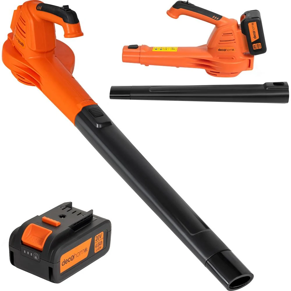 Deco Home 20V Cordless Electric Leaf Blower; 150 MPH; No-Load 13;000 RPM; 3 LBS - Open Box - Image 10