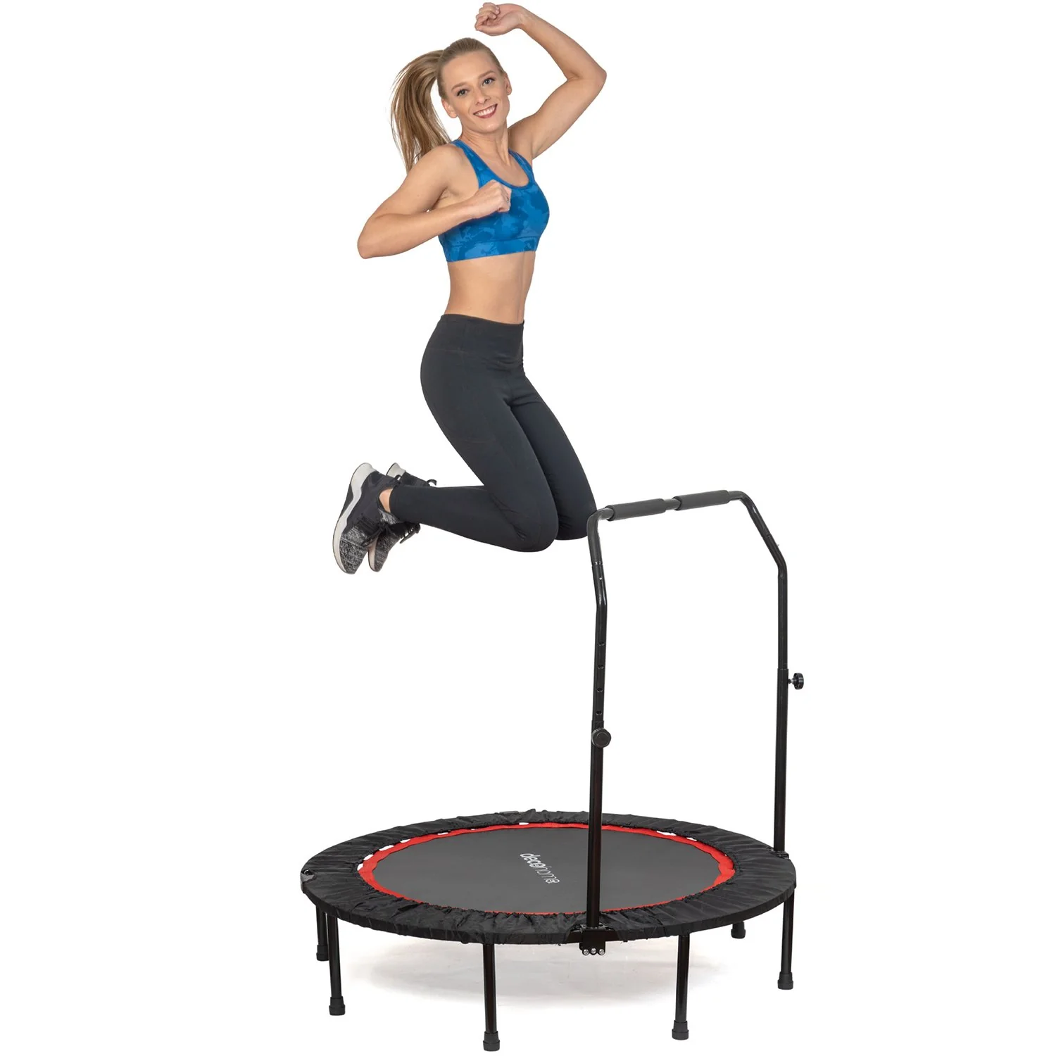 Deco Home At Home Workout Bundle, Exercise Step Machine and Personal Trampoline Rebounder - Image 2