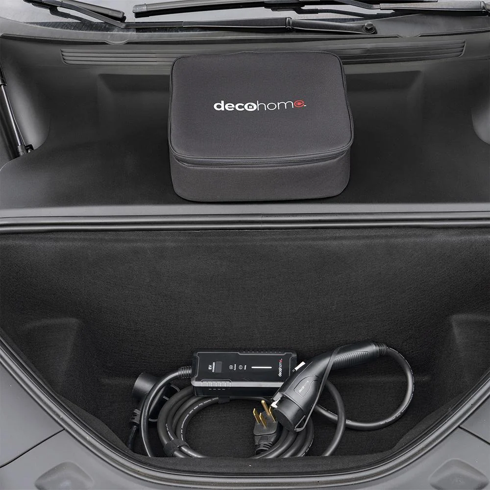Deco Home 240V 32A EV Charger; NEMA 14-50 and 5-15 Plugs; Tesla Adapter - Open Box - Image 7