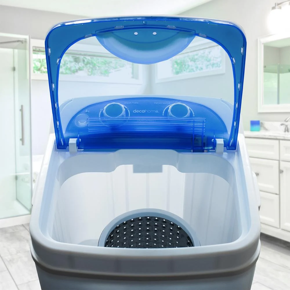 Deco Home Portable Washing Machine 8.8 lb Capacity, 250W Power Open Box + 1 Year Warranty - Image 10