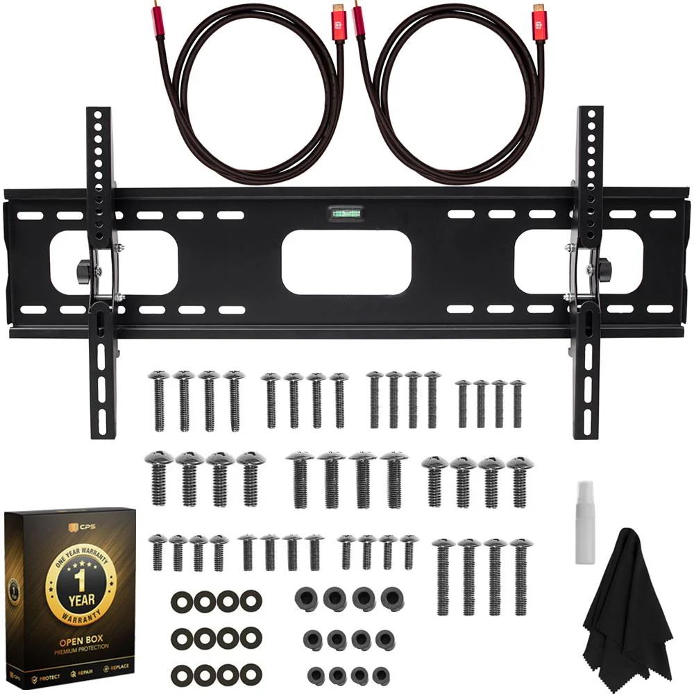 Deco Mount 37"-100" TV Wall Mount Bracket w/ 2HDMI & More Open Box + 1 Year Warranty