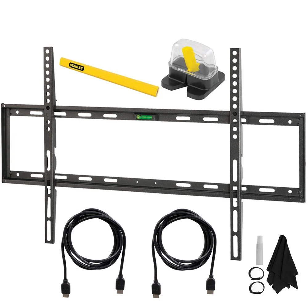 Deco Mount Slim Flat Wall Mount Kit Ultimate Bundle for 19-45 inch TVs with Starter Kit - Image 6