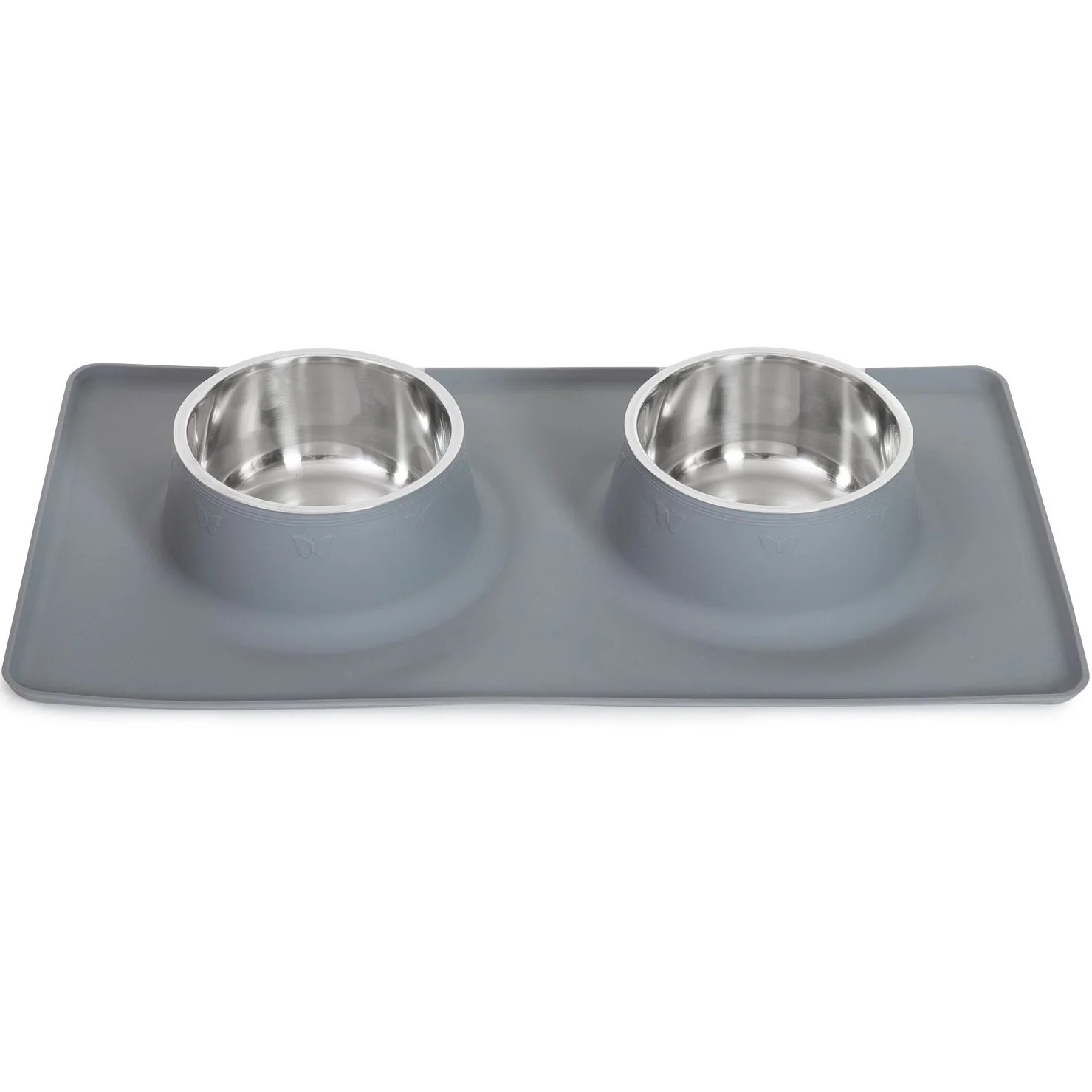 Deco Pet Dual Stainless Steel Food/Water Bowls for Pets - Image 3