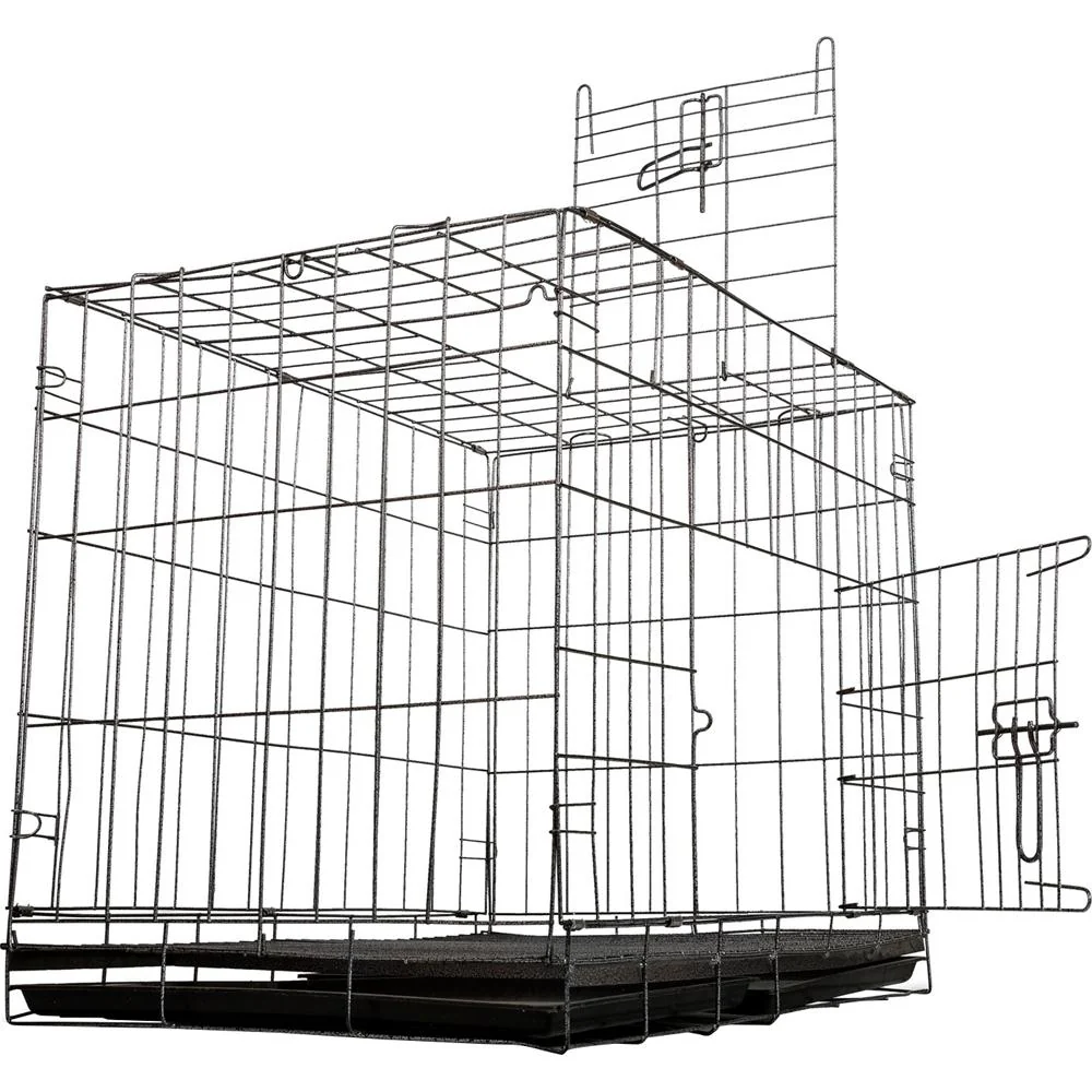 Deco Pet Folding Metal Dog/Cat/Pet Crate - Open Box - Image 2