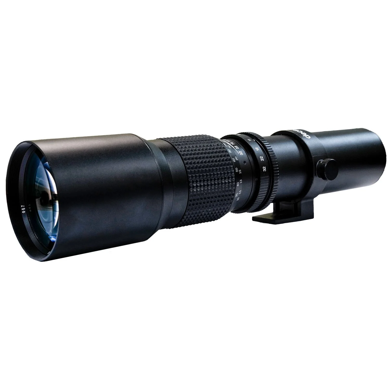 Deco Photo 500MM Preset Telephoto Lens with T-Mount for Sony Cameras - Image 3