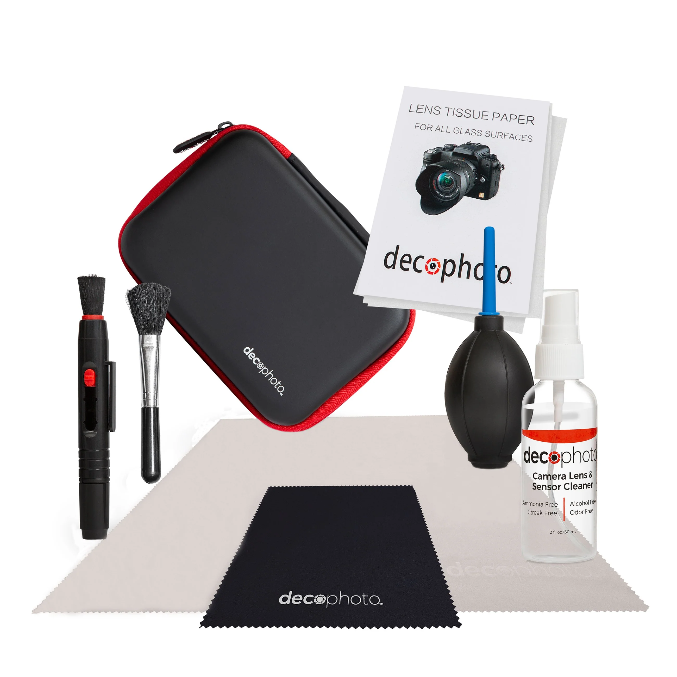 Deco Photo All-in-One Cleaning Kit for DSLR Cameras w/ Case + 16mm 5-Piece Cleaning Swabs - Image 5