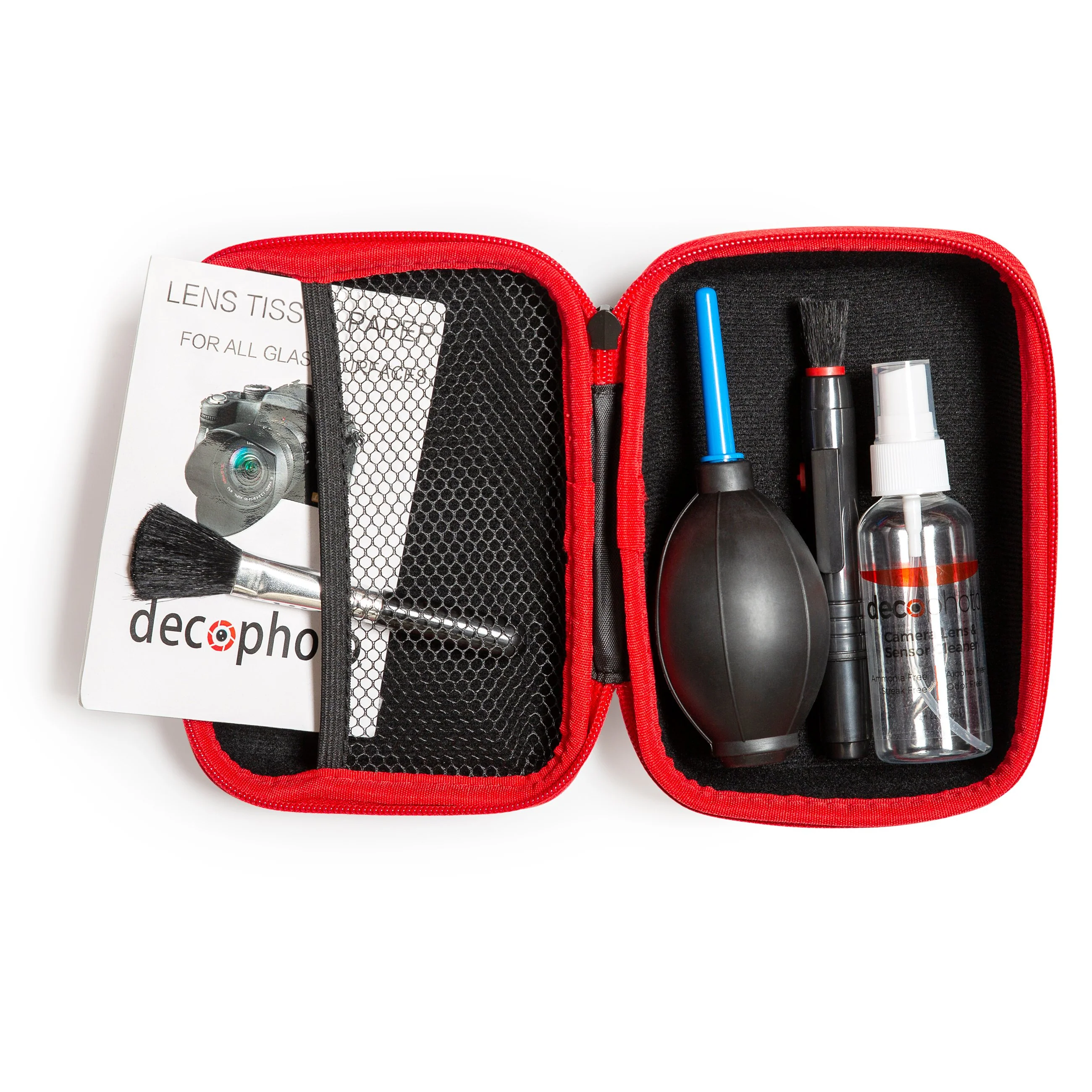 Deco Photo All-in-One Cleaning Kit for DSLR Cameras w/ Case + 24mm 5-Piece Cleaning Swabs - Image 6