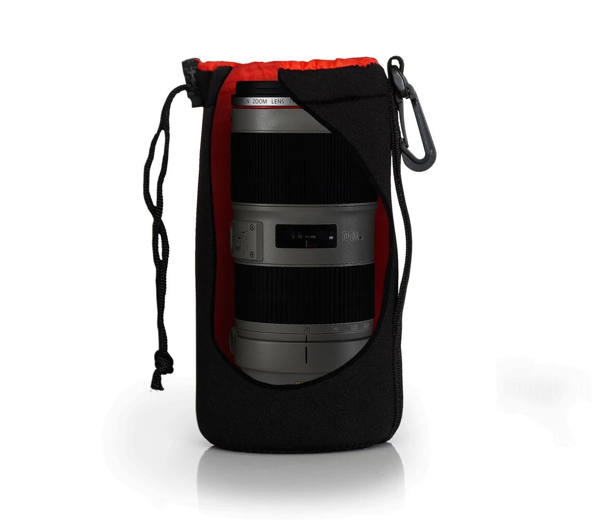 Deco Photo Large Neoprene Lens Bag Protective Sleeve Water & Scratch Resistant Pouch Case - Image 3