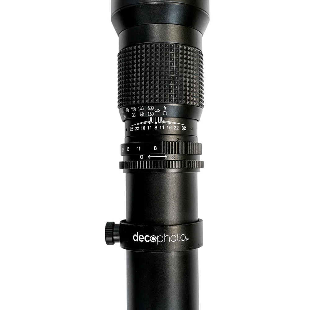 Deco Photo Universal 500mm Preset Telephoto Lens fot T-Mount Open Box + 1 Year Warranty - Image 4