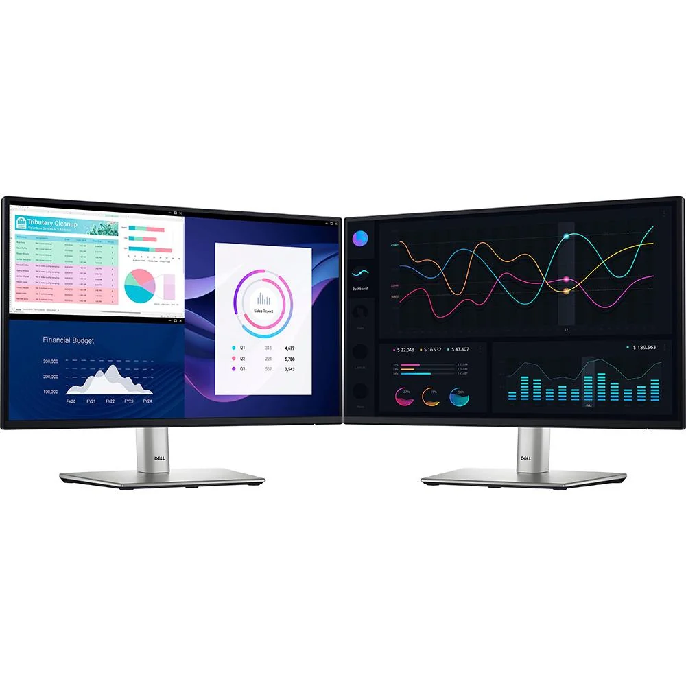 Dell 22" FHD 100Hz 16:9 1ms IPS Monitor, Black & Silver + 26 Month Protection Bundle - Image 12