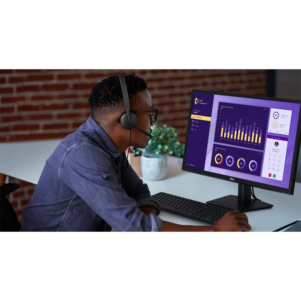 Dell Class Full HD LED Monitor in Black - DELL-E2425H - Image 6