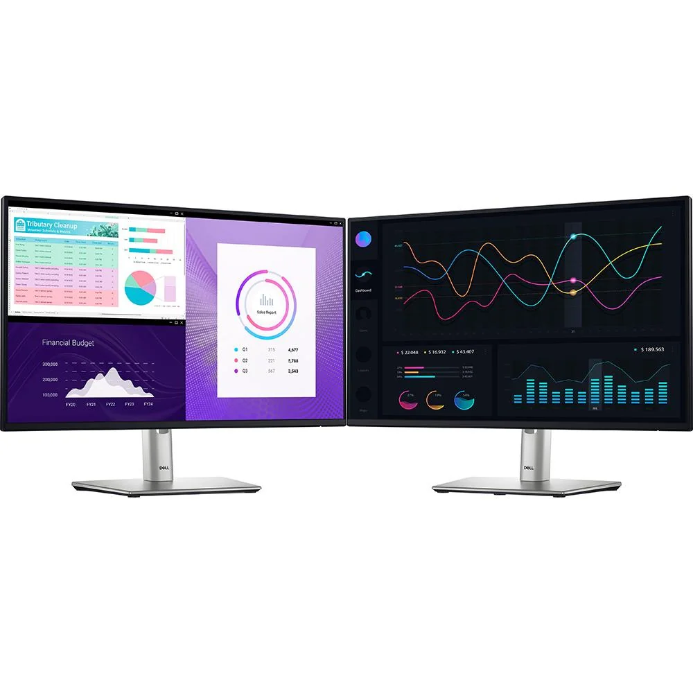 Dell P2425H 24" Full HD 1080p 16:9 LED Monitor, Black/Silver - Open Box - Image 10