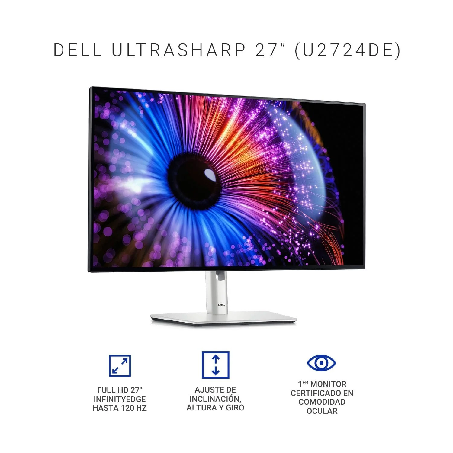 Dell UltraSharp 27 Thunderbolt Hub Monitor - U2724DE - Image 2