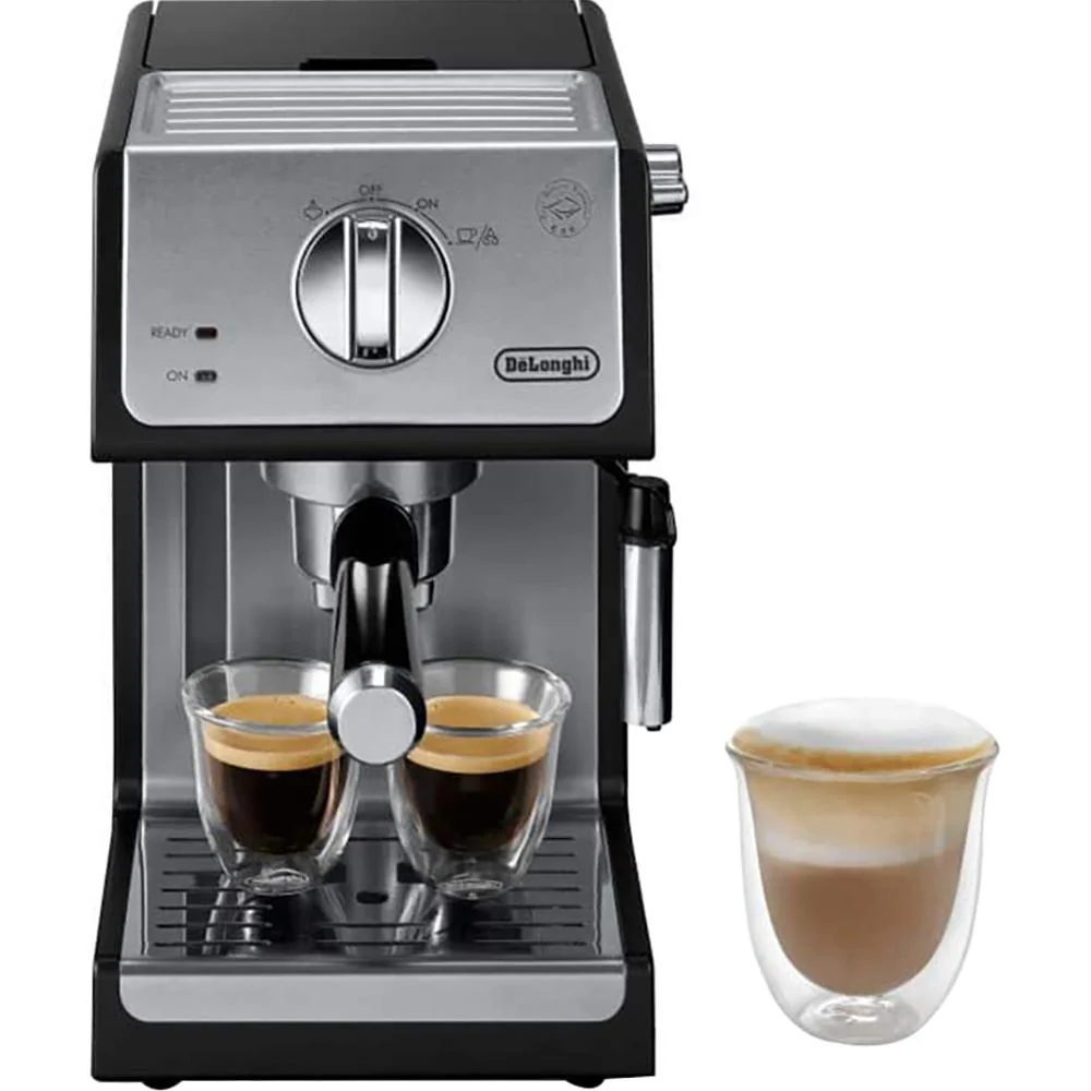 DeLonghi 15 Bar Pump Driven Espresso/Advance Cappuccino Machine - Black - Open Box - Image 2