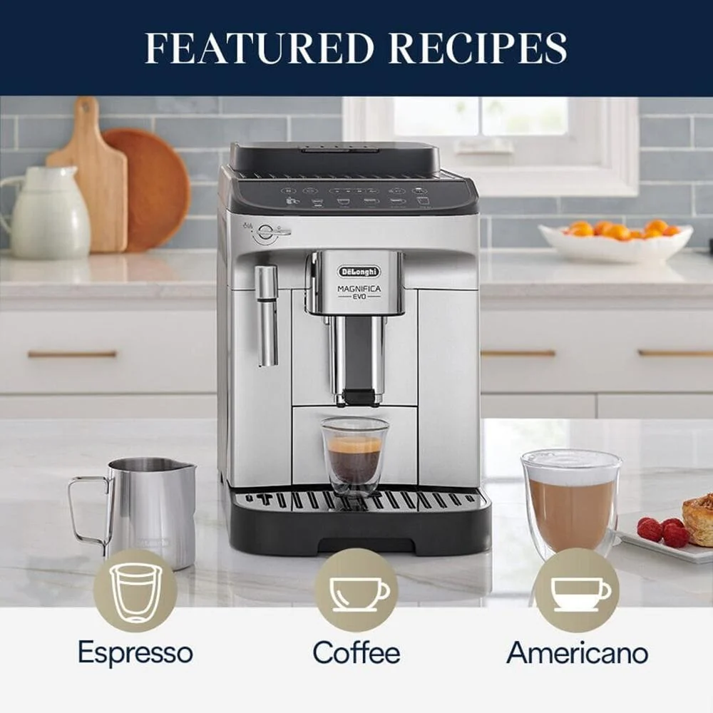 Delonghi Magnifica Evo Automatic Espresso & Coffee Machine (Factory Refurbished) - Image 7