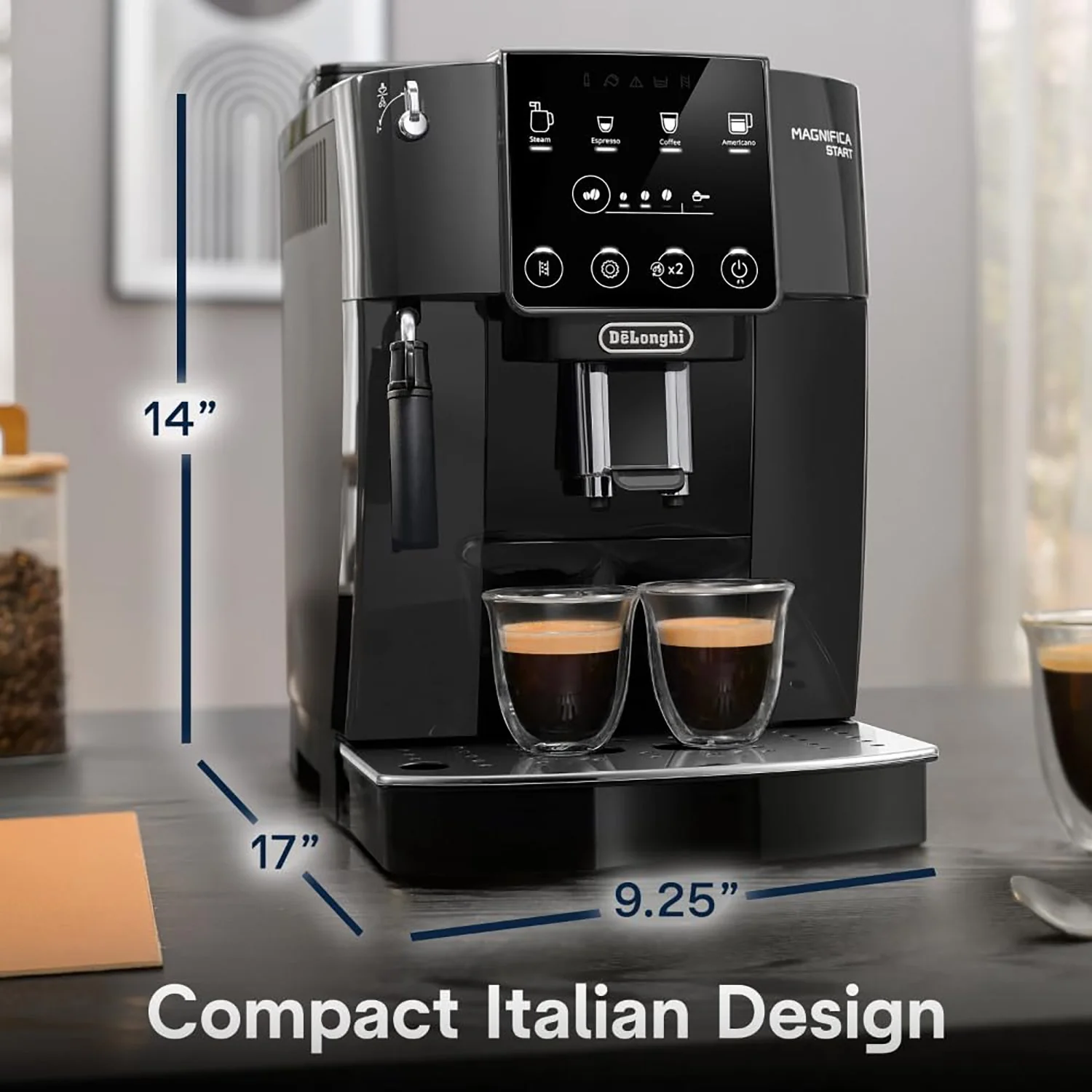 Delonghi Magnifica Start Automatic Espresso Machine - Factory Refurbished - Image 2