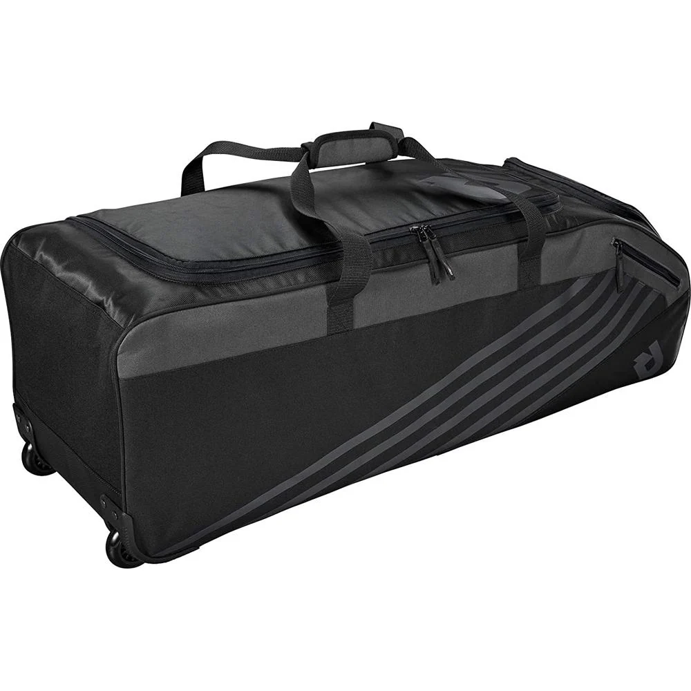 DeMarini Momentum 2.0 Series Wheeled Baseball Bag, Black - WTD9506BL - Image 4