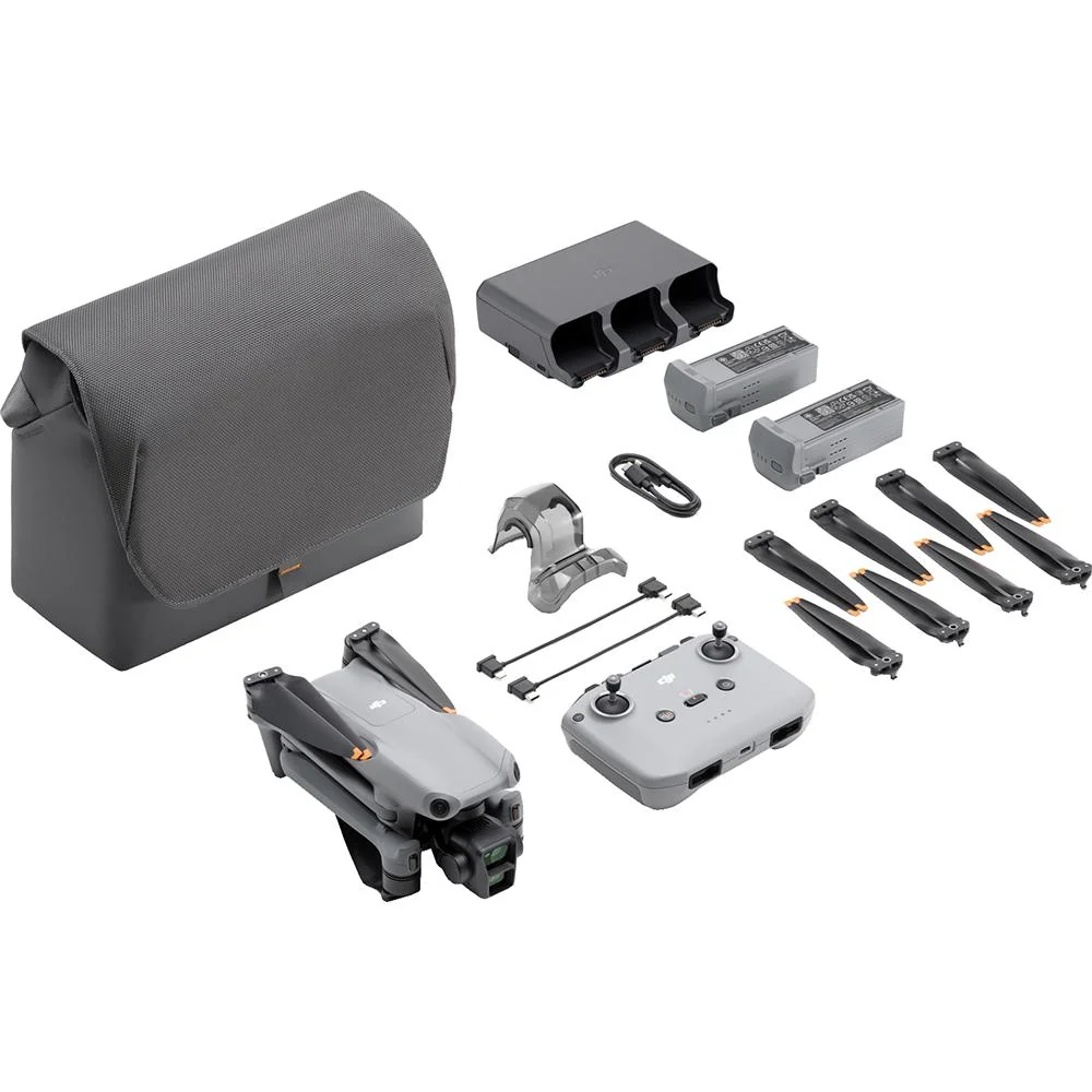 DJI Air 3 Fly More Combo w/ Dual-Camera Drone RC (Open Box) + 1 Year Warranty Pack - Image 7