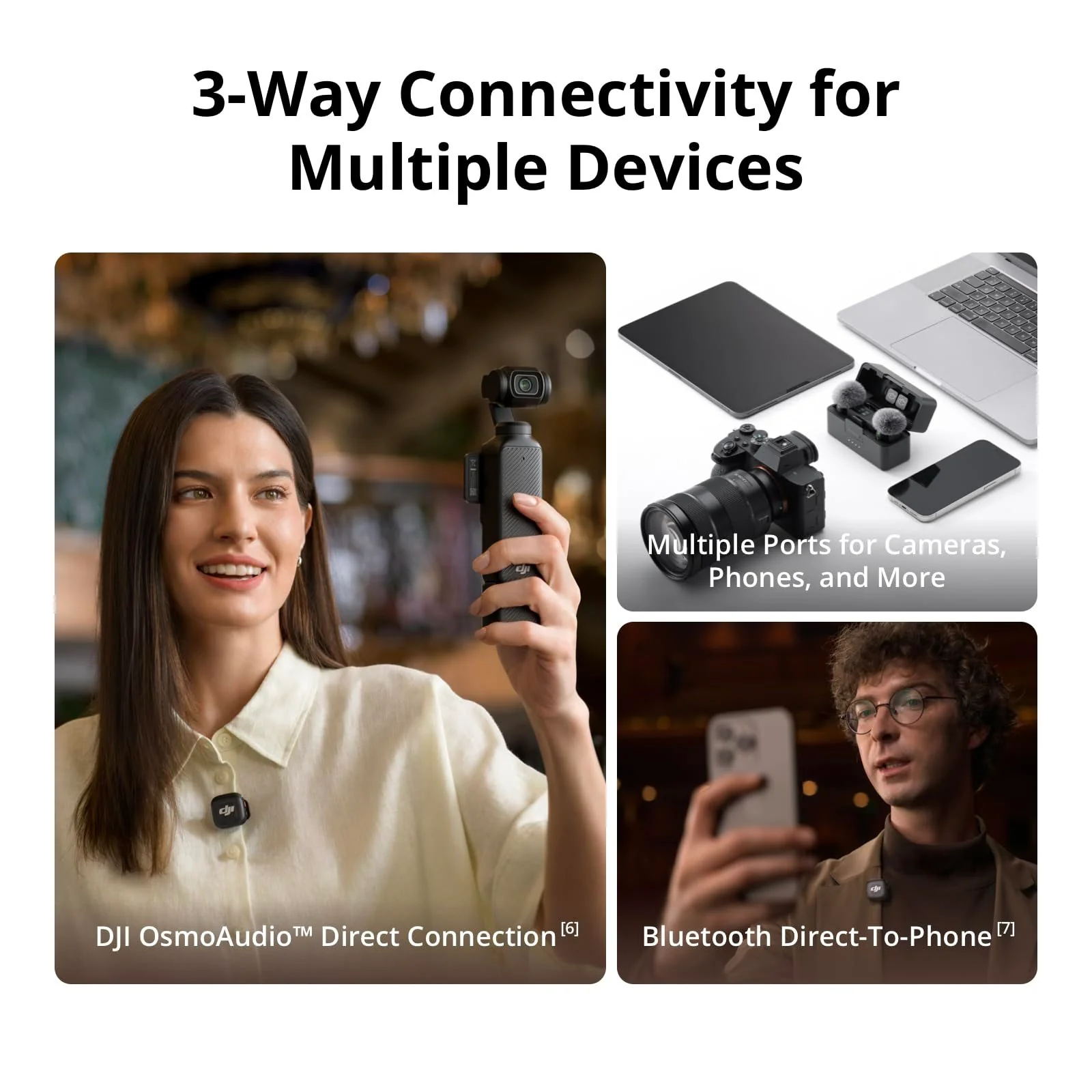 DJI DJI Mic 3 (1 TX + 1 RX) Advanced Mini Wireless Microphone - Image 5
