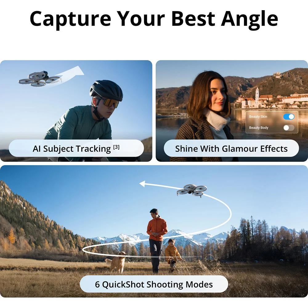 DJI Flip Drone with 4K UHD Camera 3-Axis Gimbal Open Box + 1 Year Warranty - Image 10