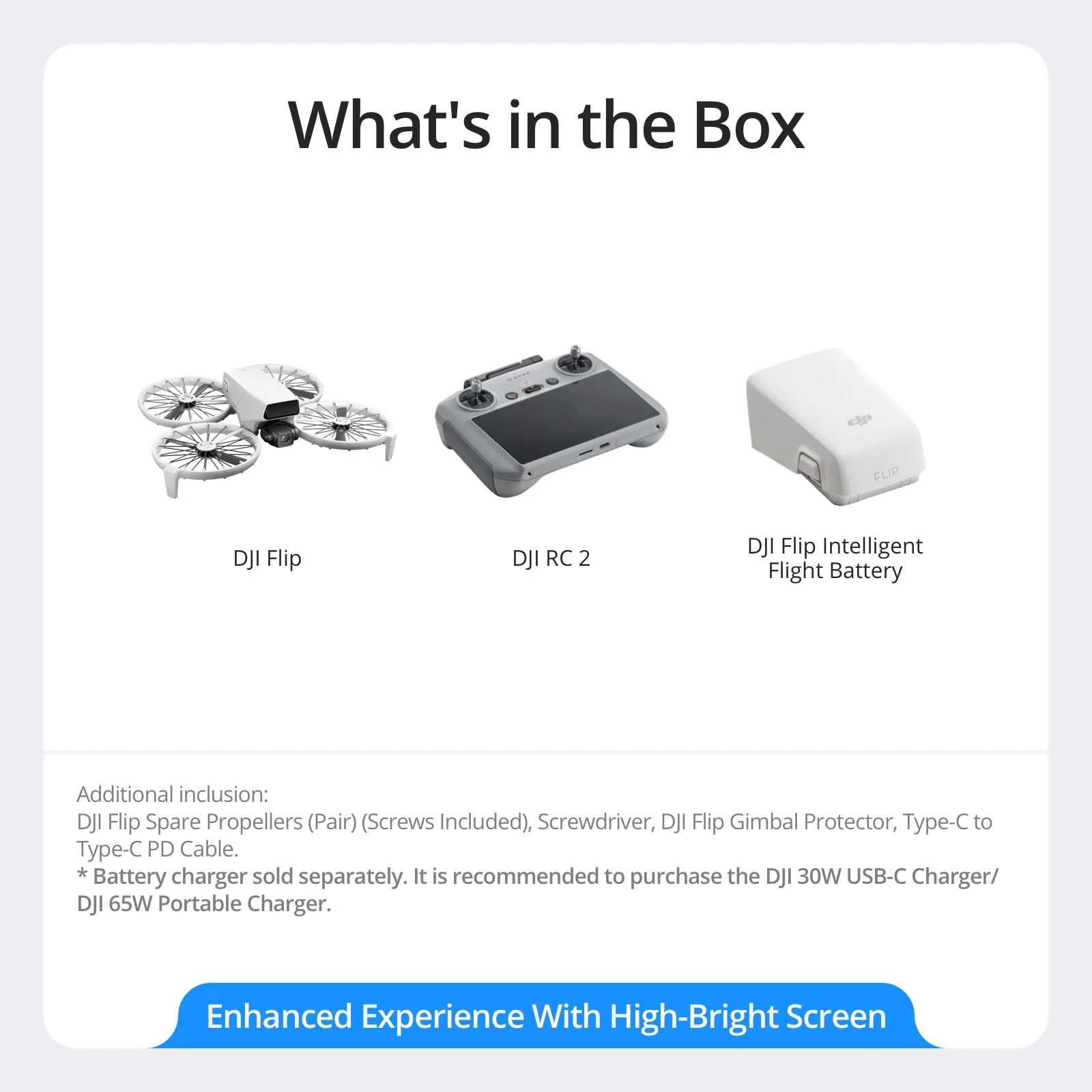 DJI Flip with RC 2 Screen Remote Controller, Follow Me Drone with 4K UHD Camera - Image 6