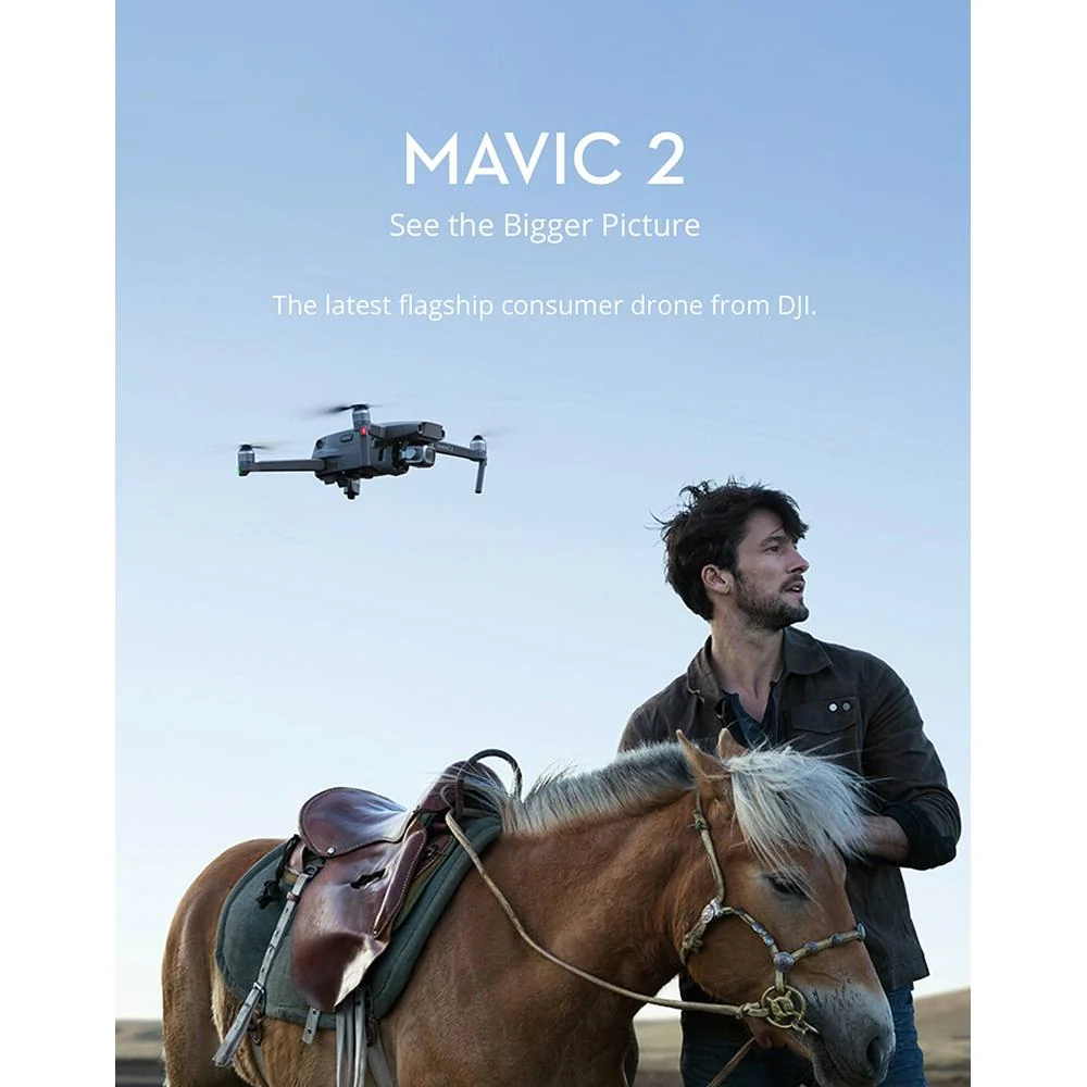DJI Mavic 2 Zoom Quadcopter Drone 2x Optical Zoom Open Box with 1 Year Warranty - Image 12