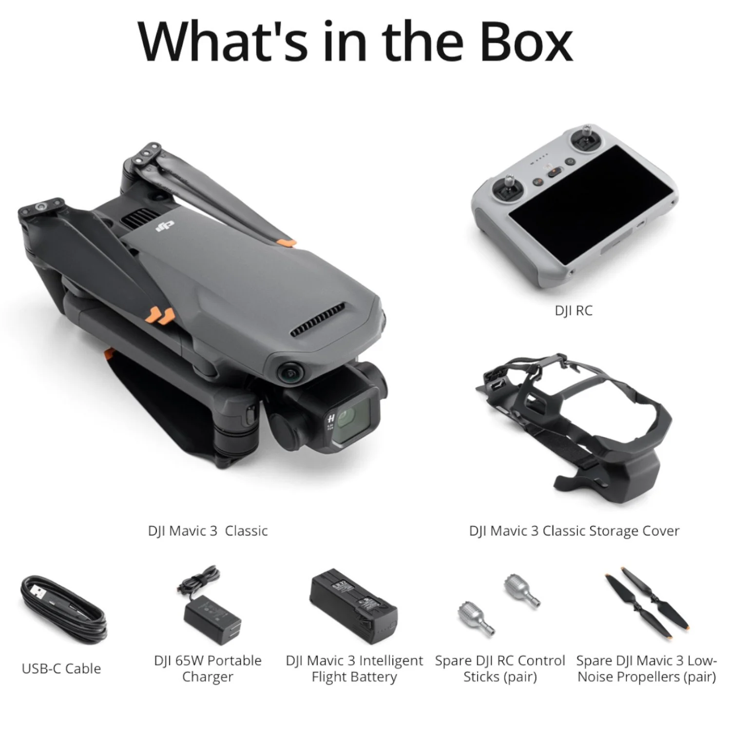 DJI Mavic 3 Classic Drone with RC Controller Bundle with 1-Year DJI Care Refresh - Image 10