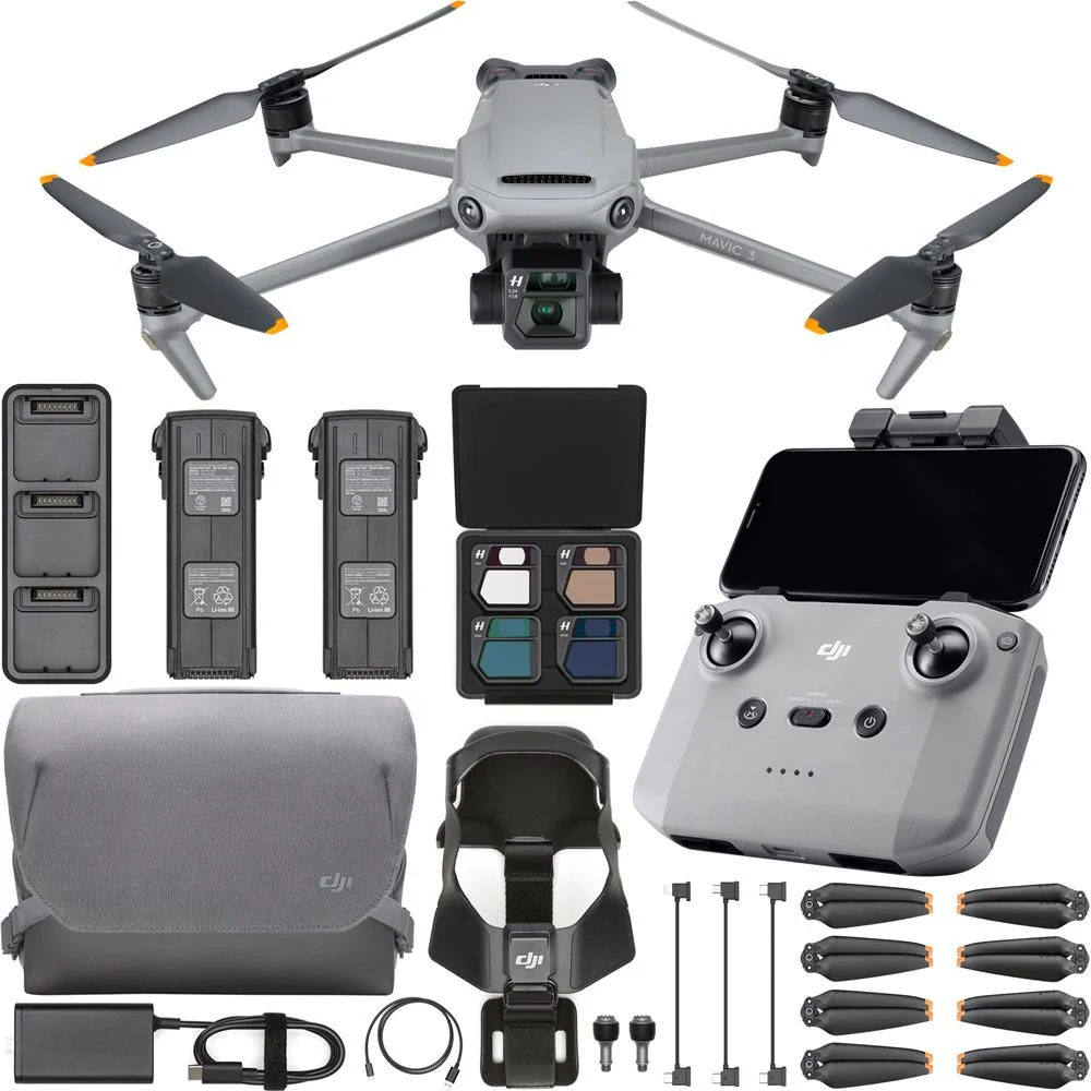 DJI Mavic 3 Quadcopter Drone Fly More Combo (Open Box) + 1 Year Warranty - Image 2