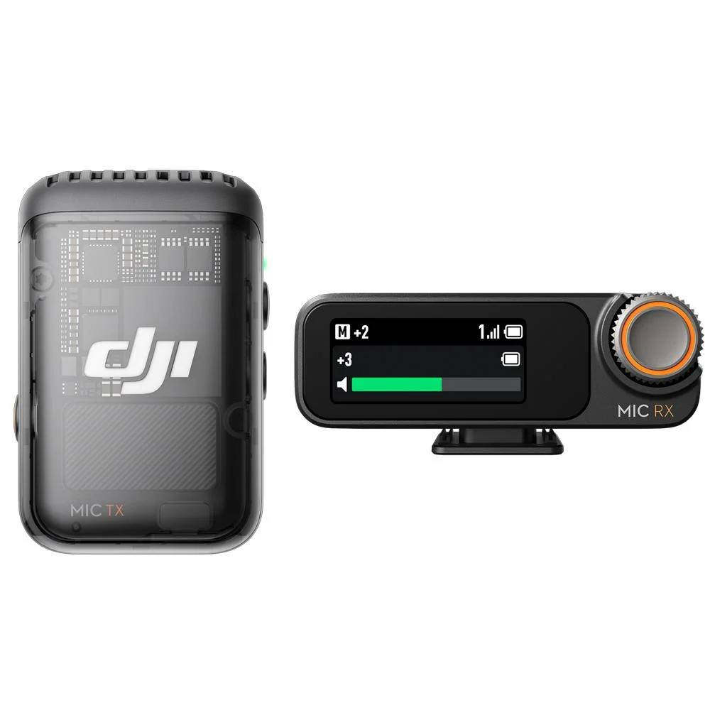 DJI Mic 2 (1 TX + 1 RX) All in One Wireless Microphone w/ DJI Osmo Mobile 6 Bundle - Image 2