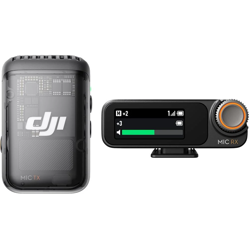 DJI Mic 2 (1 TX + 1 RX), Wireless Microphone with Noise Cancelling Open Box - Image 3