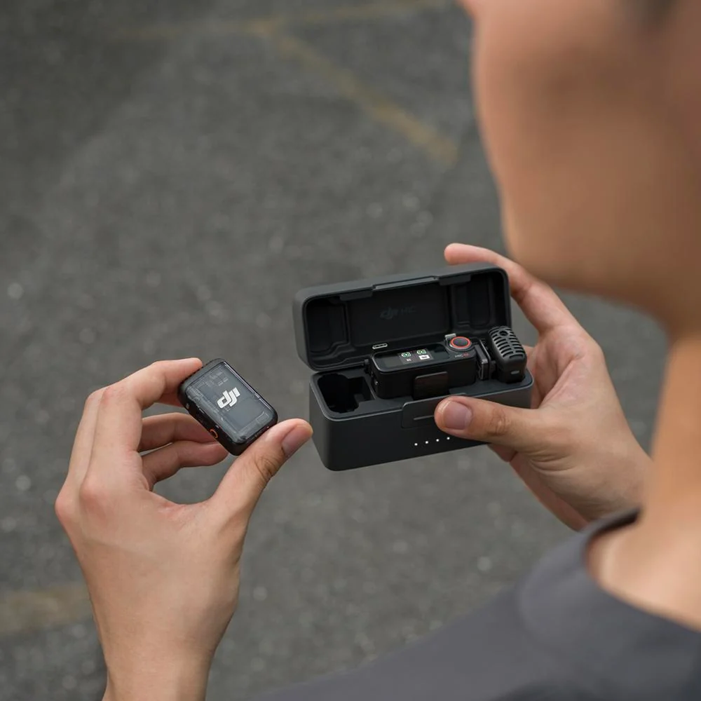 DJI Mic 2 (2 TX + 1 RX + Charging Case) All-in-one Wireless Microphone - Image 7