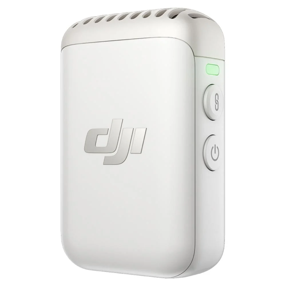DJI Mic 2 Transmitter Dual Wireless Microphone (Black & White) + Accessories Bundle - Image 7