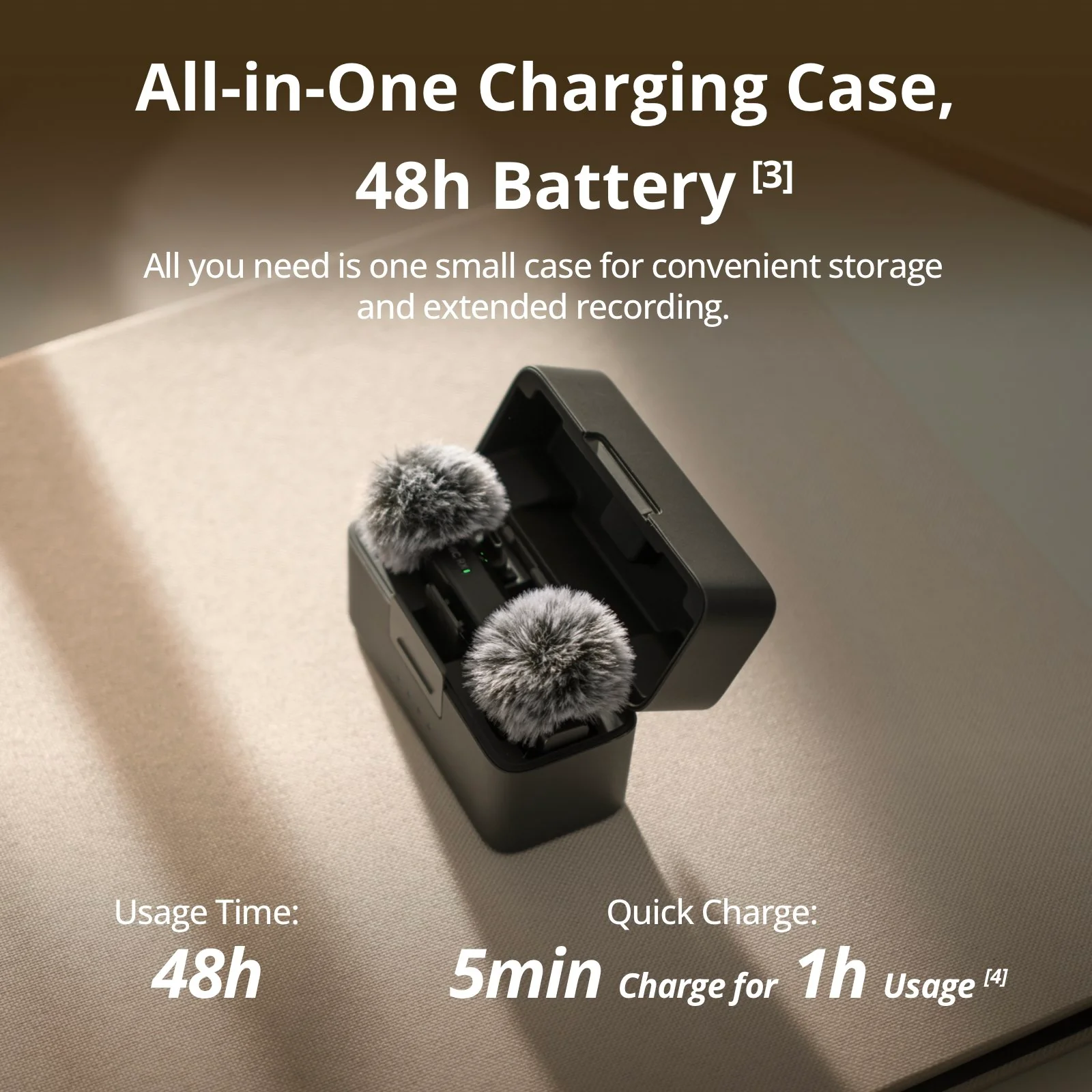 DJI Mic Mini (2 TX + 1 RX + Charging Case), Ultralight with Accessory Bundle - Image 4