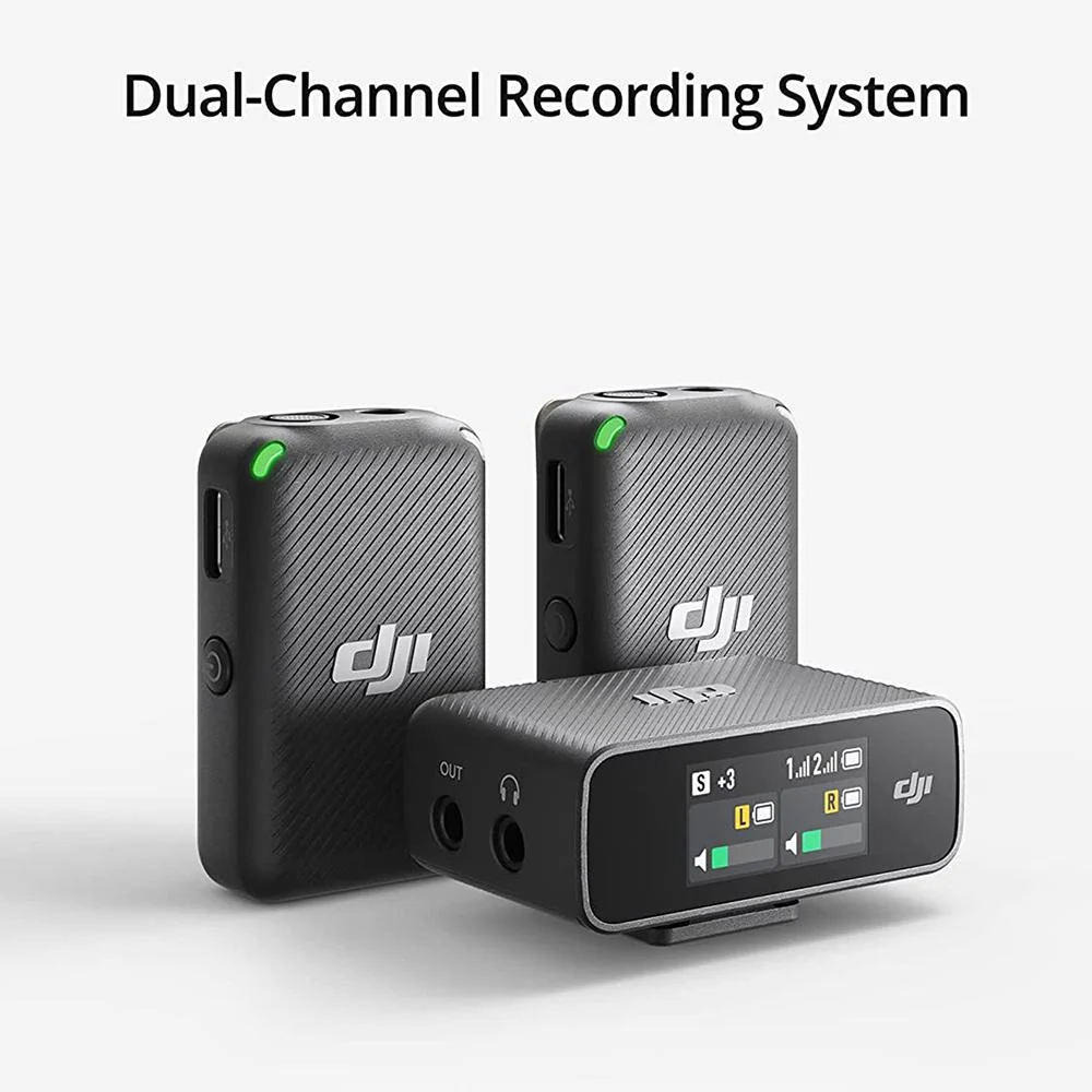 DJI Mic Wireless Microphone System and Audio Recorder Open Box + 1 Year Warranty - Image 6