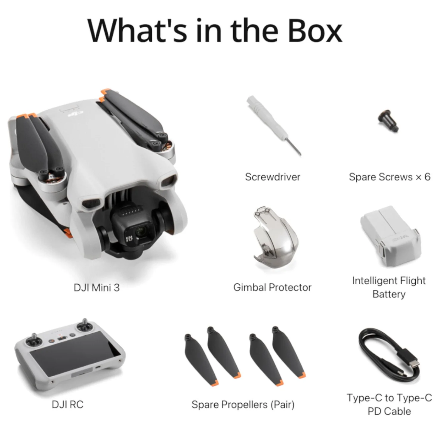 DJI Mini 3 Drone 4K Quadcopter with RC Smart Remote Controller + Accessories Bundle - Image 7