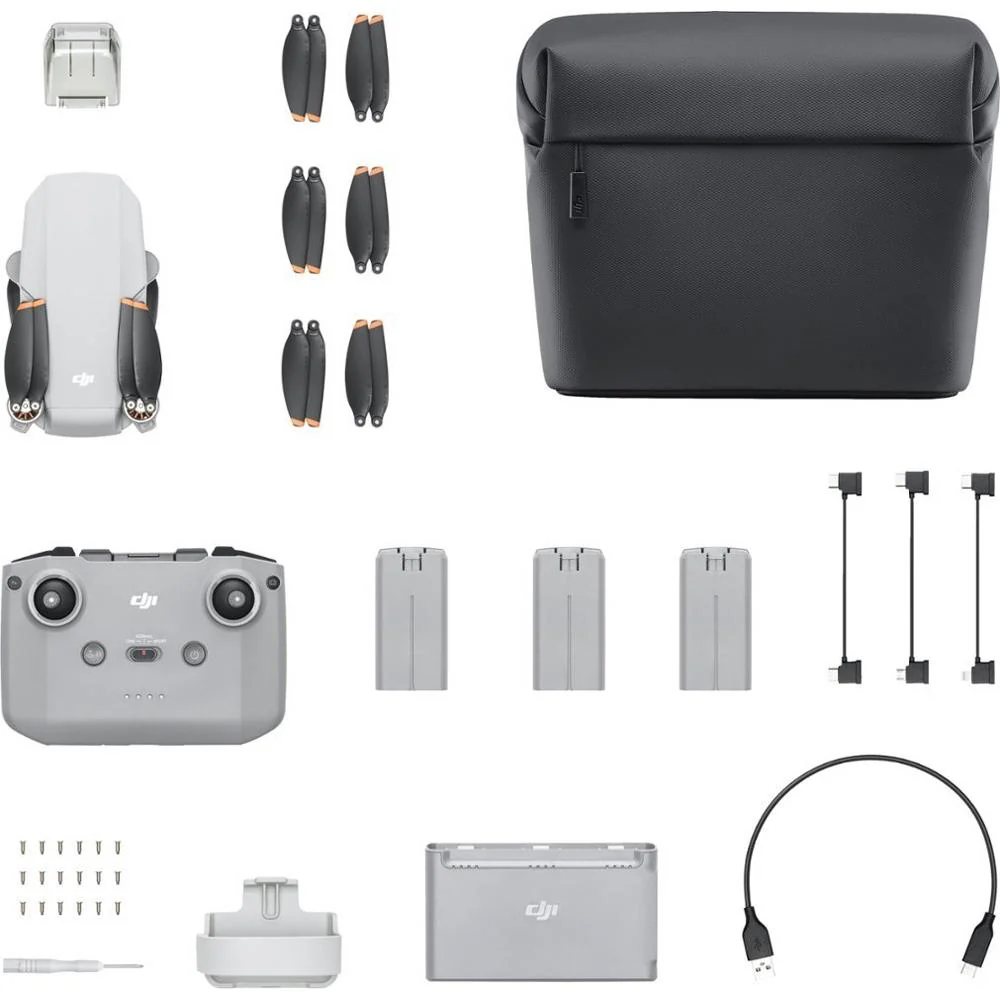 DJI Mini 4K Fly More Combo Drone Quadcopter w/RC-N1 Remote Open Box + 1 YR Warranty - Image 3