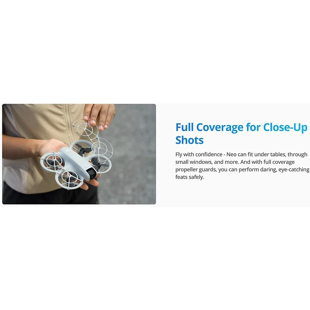 DJI Neo Drone Mini 4K Quadcopter with 3 Battery Combo CP.FP.00000218.02 - Open Box - Image 9