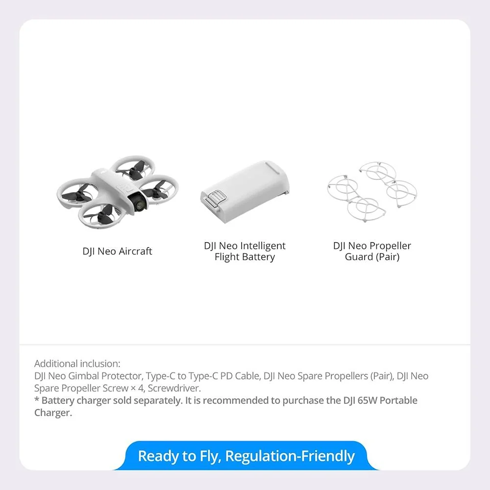 DJI Neo Drone Mini 4K UHD Video Quadcopter CP.FP.00000184.01 - Open Box - Image 6